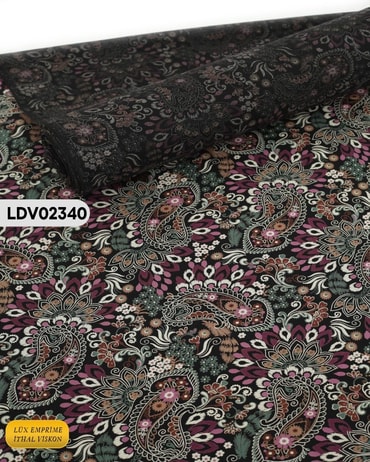 Dar En Pamuk Viskon Kumaş ( TEK EN ) 90cm-LDV02340LDV02340