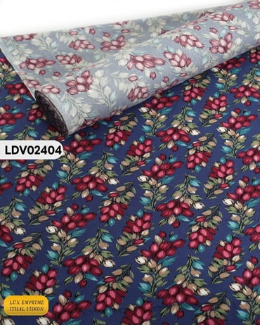 Dar En Pamuk Viskon Kumaş ( TEK EN ) 90cm-LDV02404LDV02404