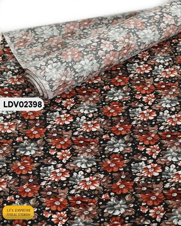 Dar En Pamuk Viskon Kumaş ( TEK EN ) 90cm-LDV02398LDV02398
