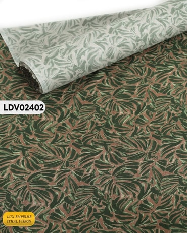 Dar En Pamuk Viskon Kumaş ( TEK EN ) 90cm-LDV02402LDV02402