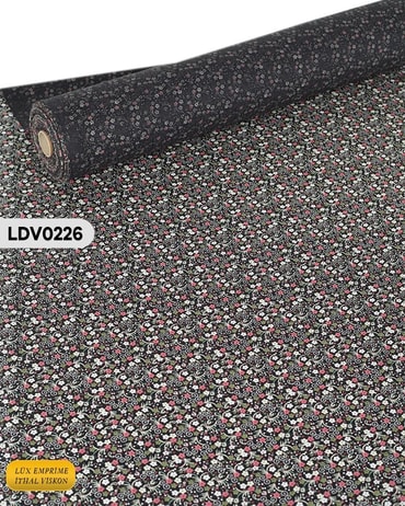 Dar En Pamuk Viskon Kumaş ( TEK EN ) 90cm-LDV0226LDV0226