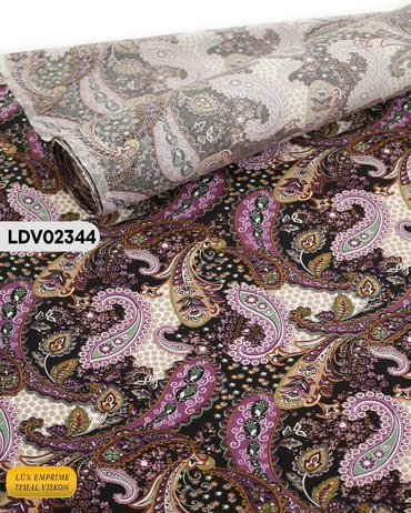 Dar En Pamuk Viskon Kumaş ( TEK EN ) 90cm-LDV02344LDV02344