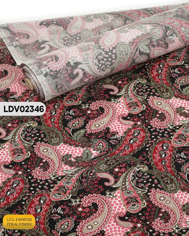 Dar En Pamuk Viskon Kumaş ( TEK EN ) 90cm-LDV02346LDV02346