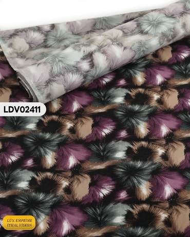 Dar En Pamuk Viskon Kumaş ( TEK EN ) 90cm-LDV02411LDV02411