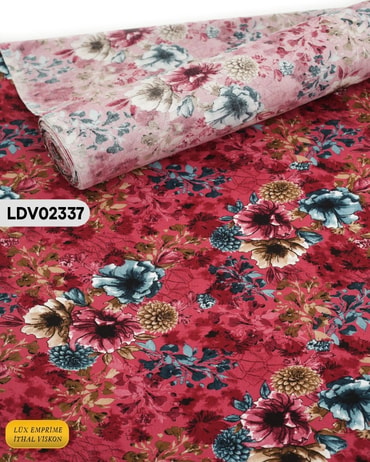 Dar En Pamuk Viskon Kumaş ( TEK EN ) 90cm-LDV02337LDV02337