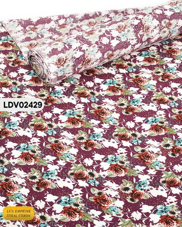 Dar En Pamuk Viskon Kumaş ( TEK EN ) 90cm-LDV02429LDV02429