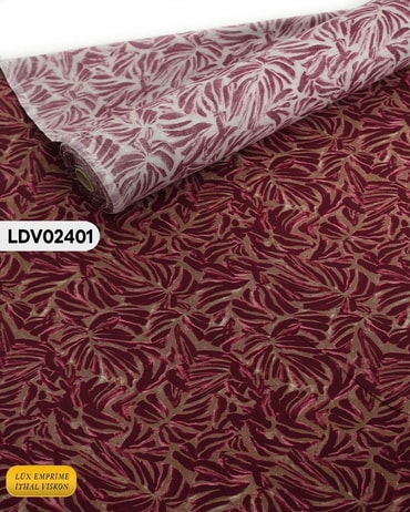 Dar En Pamuk Viskon Kumaş ( TEK EN ) 90cm-LDV02401LDV02401