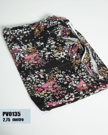 Dar En Pamuk Viskon Parça Kumaş PV0135-35PV0135