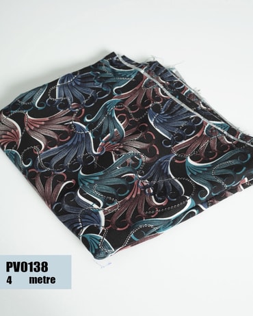 Dar En Pamuk Viskon Parça Kumaş PV0138-38PV0138