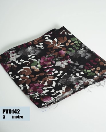 Dar En Pamuk Viskon Parça Kumaş PV0142-42PV0142