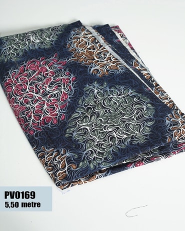 Dar En Pamuk Viskon Parça Kumaş PV0169-69PV0169