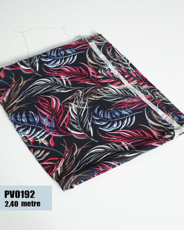 Dar En Pamuk Viskon Parça Kumaş PV0192-92PV0192