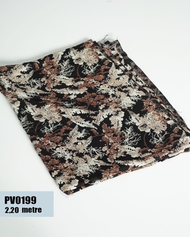 Dar En Pamuk Viskon Parça Kumaş PV0199-99PV0199