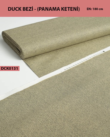 Desenli Duck Bezi (Panama Keteni) Kumaş En 180 cm-DCK0131-31DCK0131