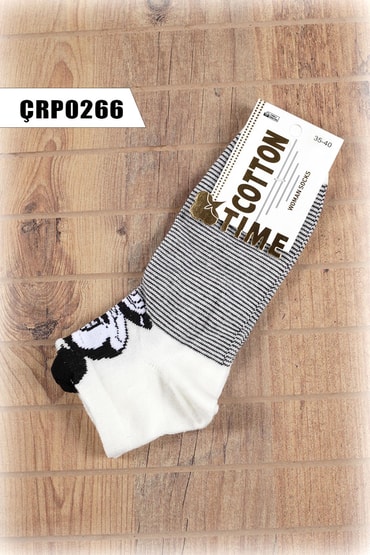 Desenli Kadın Çorap ÇRP0266-20418ÇRP0266-20418