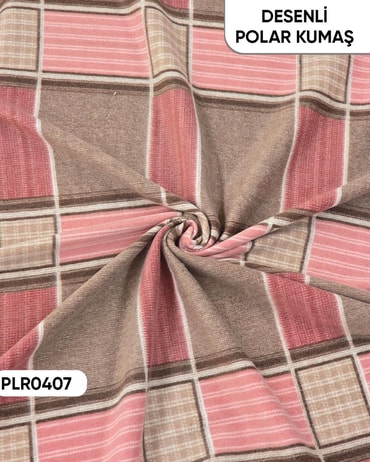 Desenli Polar Kumaş En 180cm-PLR0407-7PLR0407