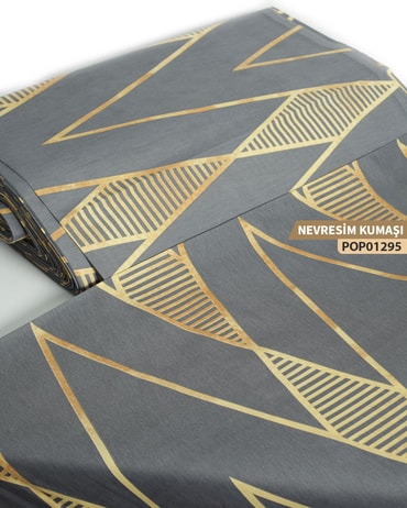 DESENLİ Poplin Nevresim Kumaşı En 240 cm-POP01295-295POP01295