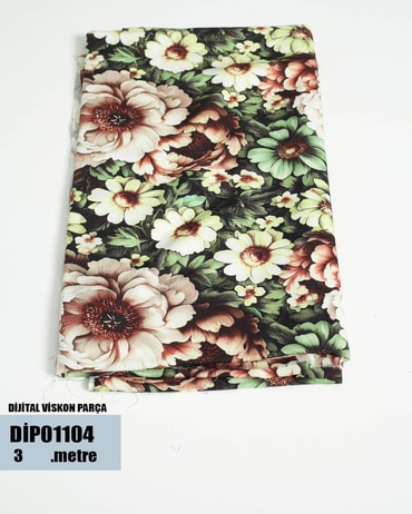 DİJİTAL Viskon Parça Kumaş DİP01104-104DİP01104