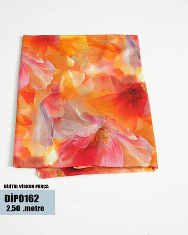 DİJİTAL Viskon Parça Kumaş DİP0162-62DİP0162