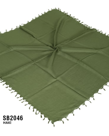 DİMİ 110*110 CM COTTON SÖKME BONCUKLU EŞARP SB2046-6123SB2046