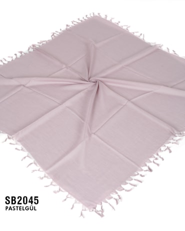 DİMİ 110*110 CM COTTON SÖKME BONCUKLU EŞARP SB2045-6122SB2045