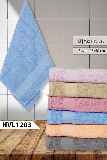 El yüz Havlusu 90*50cm HVL1203-21409HVL1203