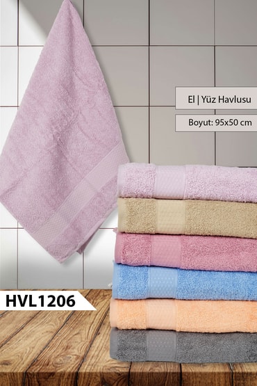El yüz Havlusu 90*50cm HVL1206-21412HVL1206