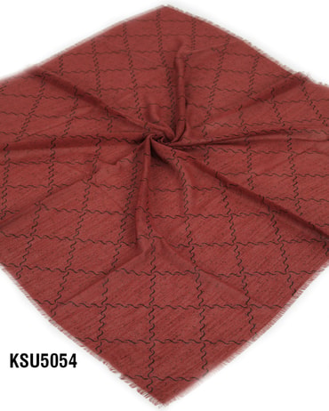 Kampanyalı Flamlı Eşarp KSU5054-3407KSU5054