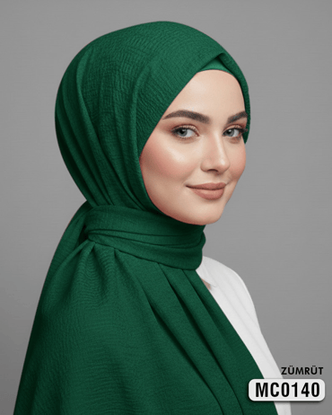 MİO CAZZ EŞARP 100*100 cm Zümrüt MC0140-2104MC0140