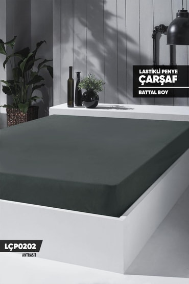 Penye Düz Renk Çiftkişilik Lastikli Çarşaf (Yastıksız) 180x200cm LÇP0202-12502LÇP0202-12502