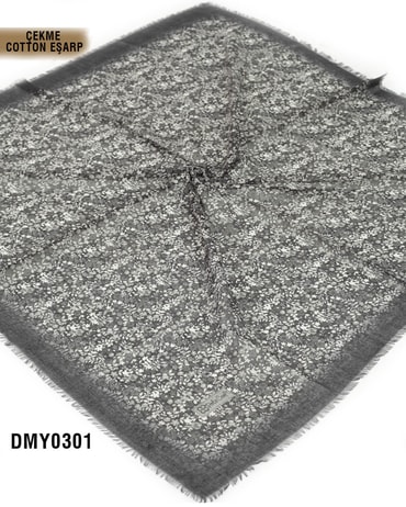 POLO CRAFT Çekme Pamuk Eşarp 100*100cm  DMY0301-2902DMY0301