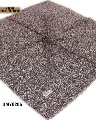 POLO CRAFT Çekme Pamuk Eşarp 100*100cm  DMY0206-3127DMY0206