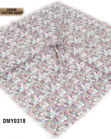 POLO CRAFT Çekme Pamuk Eşarp 100*100cm  DMY0318-2934DMY0318