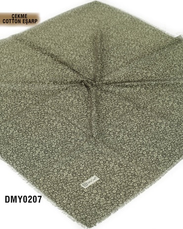 POLO CRAFT Çekme Pamuk Eşarp 100*100cm  DMY0207-3128DMY0207