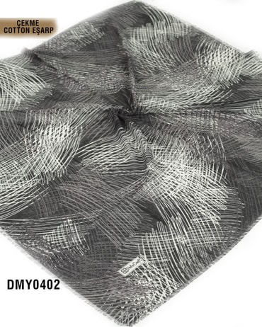POLO CRAFT Çekme Pamuk Eşarp 100*100cm  DMY0402-2816DMY0402
