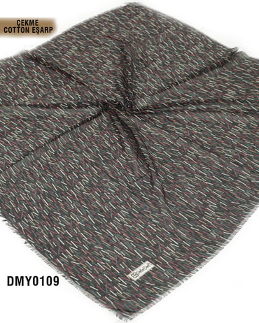 POLO CRAFT Çekme Pamuk Eşarp 100*100cm  DMY0109-3109DMY0109