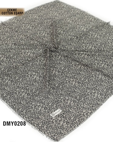 POLO CRAFT Çekme Pamuk Eşarp 100*100cm  DMY0208-3129DMY0208