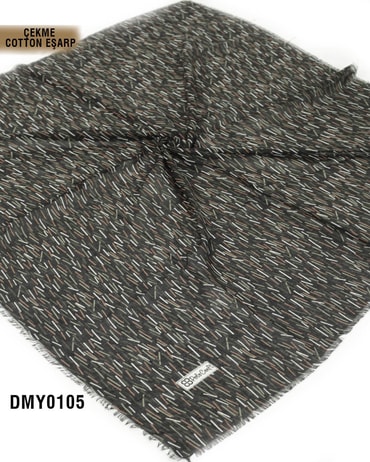 POLO CRAFT Çekme Pamuk Eşarp 100*100cm  DMY0105-3105DMY0105