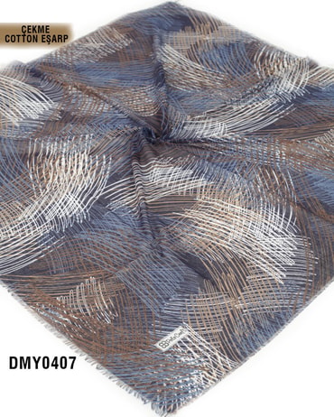 POLO CRAFT Çekme Pamuk Eşarp 100*100cm  DMY0407-2821DMY0407