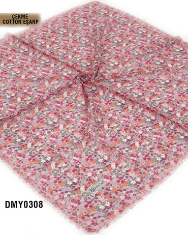 POLO CRAFT Çekme Pamuk Eşarp 100*100cm  DMY0308-2914DMY0308