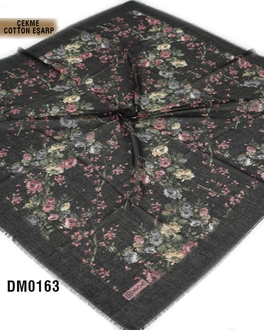 POLO CRAFT Çekme Pamuk Eşarp 100*100cm  DM0163-2211DM0163