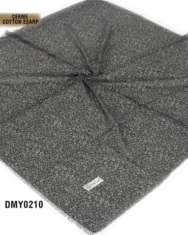 POLO CRAFT Çekme Pamuk Eşarp 100*100cm  DMY0210-3133DMY0210