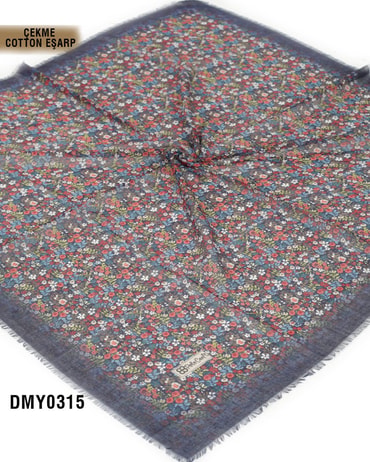 POLO CRAFT Çekme Pamuk Eşarp 100*100cm  DMY0315-2930DMY0315