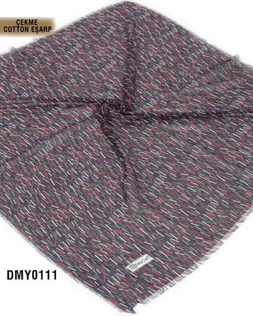 POLO CRAFT Çekme Pamuk Eşarp 100*100cm  DMY0111-3111DMY0111
