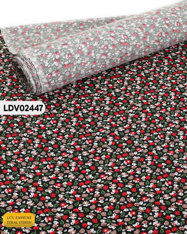 Tek En Pamuk Viskon Kumaş ( TEK EN ) 90cm-LDV02447LDV02447