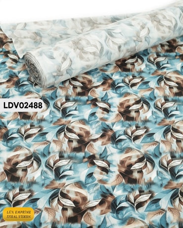 Tek En Pamuk Viskon Kumaş ( TEK EN ) 90cm-LDV02488LDV02488