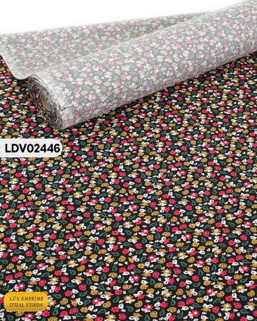 Tek En Pamuk Viskon Kumaş ( TEK EN ) 90cm-LDV02446LDV02446