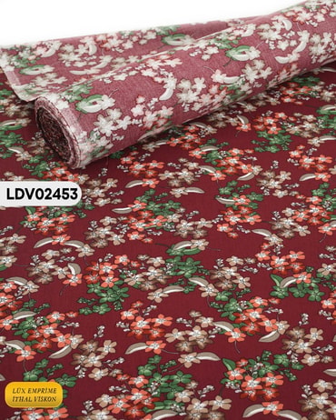 Tek En Pamuk Viskon Kumaş ( TEK EN ) 90cm-LDV02453LDV02453