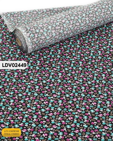 Tek En Pamuk Viskon Kumaş ( TEK EN ) 90cm-LDV02449LDV02449