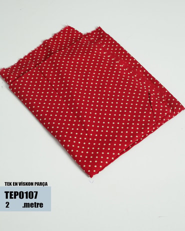 TEK En Pamuk Viskon Parça Kumaş TEP0107-7TEP0107